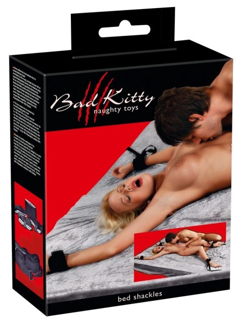 Bad Kitty Zestaw Wiązań Czarny - System Pod Materac 320 cm Bad Kitty Zestaw Wiązań Czarny - System Pod Materac 320 cm