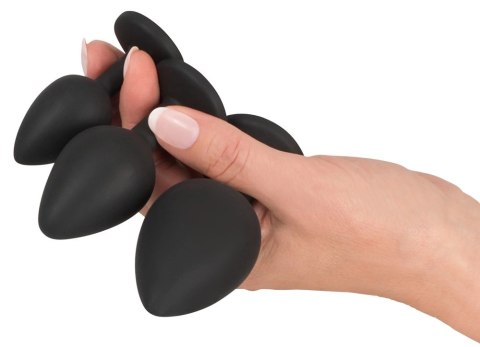 Black Velvets Zestaw 4w1 z prysznicem i 3 aplikatorami, czarny Black Velvets Zestaw 4w1 z prysznicem i 3 aplikatorami, czarny