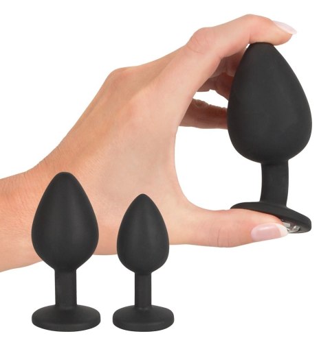 Black Velvets Zestaw 4w1 z prysznicem i 3 aplikatorami, czarny Black Velvets Zestaw 4w1 z prysznicem i 3 aplikatorami, czarny