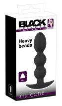 Black Velvets model 145g czarny - koraliki z podstawką silikonowe