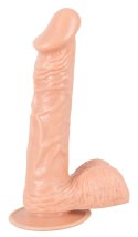 European Lover model 20 cm elastyczny z przyssawką TPE skora