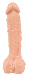 European Lover model z przyssawką, jasny beż, 22,5 cm