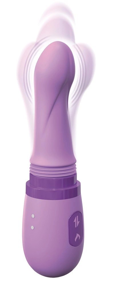 Fantasy For Her Her Ultimate Pleasure - Wibrator z funkcją ogrzewania, wibracji i rotacji, 21,3 cm, fioletowy Fantasy For Her Her Ultimate Pleasure - Wibrator z funkcją ogrzewania, wibracji i rotacji, 21,3 cm, fioletowy