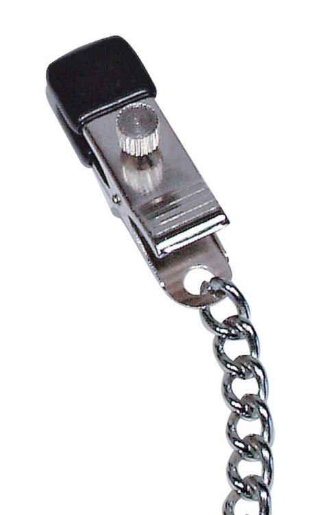 Fetish Collection Łańcuch metalowy z regulowanymi zaciskami 30 cm Fetish Collection Łańcuch metalowy z regulowanymi zaciskami 30 cm