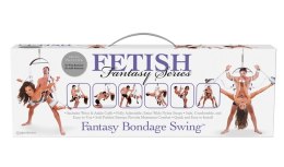 Fetish Fantasy Series Huśtawka Intymna z Mankietami Biała, regulowana