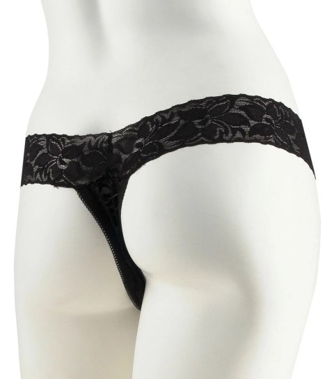 Fetish Fantasy Series Mini Vibro-Bullet Czarny z Pilotem i Stringami S-XL Fetish Fantasy Series Mini Vibro-Bullet Czarny z Pilotem i Stringami S-XL