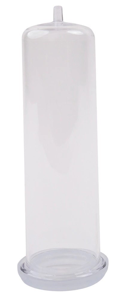 Frohle Pompka Intymna L 20cm - Model z Tłokiem i Zaworem, Przezroczysta Frohle Pompka Intymna L 20cm - Model z Tłokiem i Zaworem, Przezroczysta