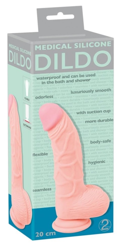 Medical Silicone Model 20cm - Anatomiczny kształt, medyczny silikon Medical Silicone Model 20cm - Anatomiczny kształt, medyczny silikon