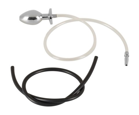 Mystim Plug & Play - Zestaw intymny ze stali nierdzewnej i silikonową rurką Mystim Plug & Play - Zestaw intymny ze stali nierdzewnej i silikonową rurką