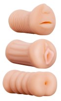 NMC Zestaw 3 urządzeń intymnych Classic Mix TPR 11 cm elastyczne