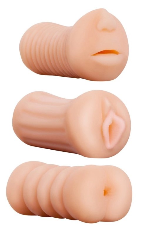 NMC Zestaw 3 urządzeń intymnych Classic Mix TPR 11 cm elastyczne NMC Zestaw 3 urządzeń intymnych Classic Mix TPR 11 cm elastyczne