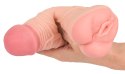 Nature Skin 2w1 Model Intymny TPE 22,1 cm Elastyczny Naturalny