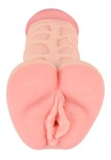 Nature Skin 2w1 Model Intymny TPE 22,1 cm Elastyczny Naturalny