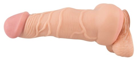 Nature Skin 2w1 - model anatomiczny z otworem, długość 21 cm, TPE Nature Skin 2w1 - model anatomiczny z otworem, długość 21 cm, TPE