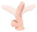 Nature Skin Model 24 cm - elastyczny anatomiczny model z przyssawką, TPE