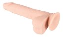 Nature Skin Model 24 cm - elastyczny anatomiczny model z przyssawką, TPE