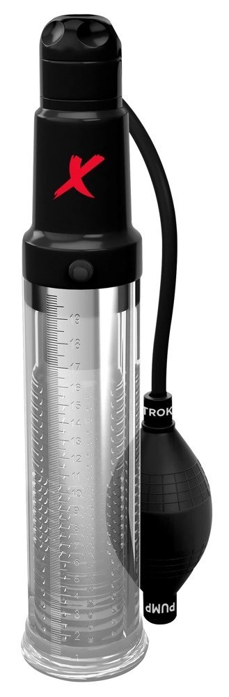 PDX Elite System Intymny 2w1 z Funkcją Podciśnienia i Wibracji 33cm PDX Elite System Intymny 2w1 z Funkcją Podciśnienia i Wibracji 33cm