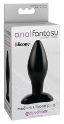 Pipedream Anal Fantasy Korek Stożkowy 12 cm Czarny Silikonowy