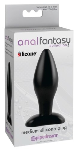 Pipedream Anal Fantasy Korek Stożkowy 12 cm Czarny Silikonowy
