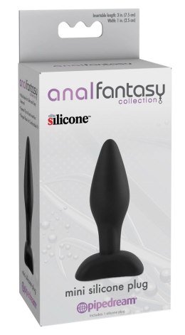 Pipedream Anal Fantasy Mini Plug silikonowy 7,5 cm czarny
