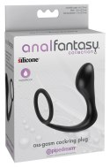 Pipedream Anal Fantasy - Pierścień elastyczny z modułem punktu P, czarny
