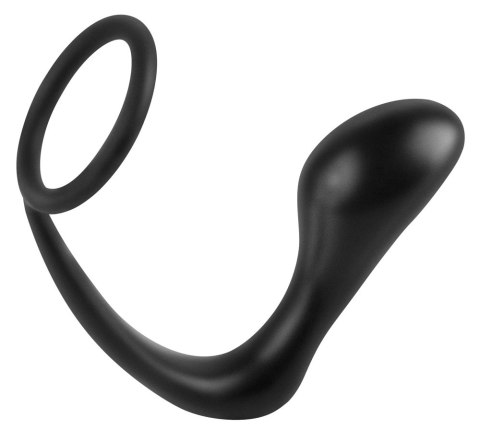 Pipedream Anal Fantasy - Pierścień elastyczny z modułem punktu P, czarny Pipedream Anal Fantasy - Pierścień elastyczny z modułem punktu P, czarny