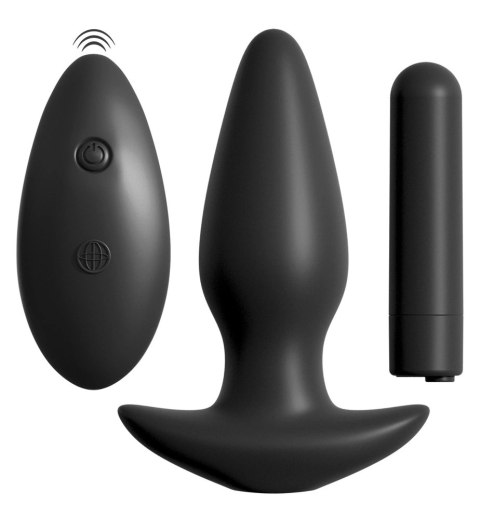 Pipedream Anal Fantasy wtyczka z 10 trybami wibracji i pilotem, 12,3 cm Pipedream Anal Fantasy wtyczka z 10 trybami wibracji i pilotem, 12,3 cm