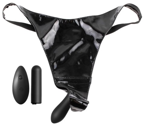 Pipedream Fetish Fantasy Series - Stringi z pilotem, 10 trybow, czarne Pipedream Fetish Fantasy Series - Stringi z pilotem, 10 trybow, czarne