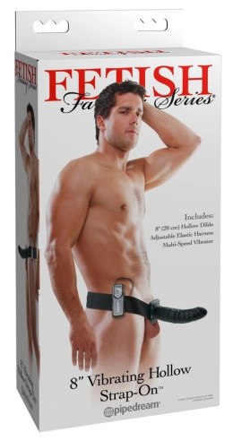 Pipedream Fetish Fantasy Series Uprząż intymna z elastyczną nakładką czarna 20 cm