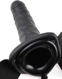 Pipedream Fetish Fantasy Series Uprząż intymna z elastyczną nakładką czarna 20 cm