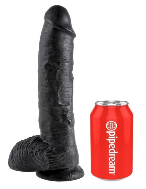 Pipedream King Cock 25 cm Czarny - Model anatomiczny z przyssawką Pipedream King Cock 25 cm Czarny - Model anatomiczny z przyssawką