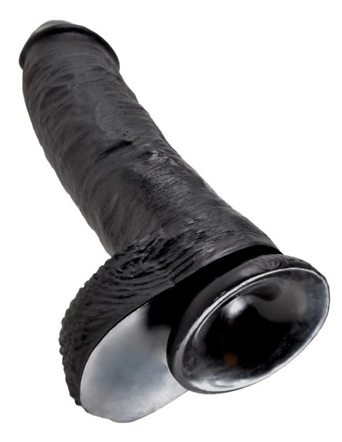 Pipedream King Cock 25 cm Czarny - Model anatomiczny z przyssawką Pipedream King Cock 25 cm Czarny - Model anatomiczny z przyssawką