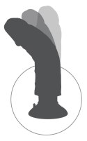 Pipedream King Cock Model 23 cm jasny - elastyczny, wodoodporny, przyssawka