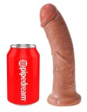 Pipedream King Cock model 20 cm z przyssawką jasny odcień skory