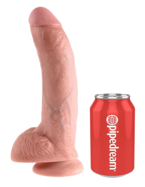 Pipedream King Cock model 23 cm jasny - anatomiczny kształt, przyssawka Pipedream King Cock model 23 cm jasny - anatomiczny kształt, przyssawka