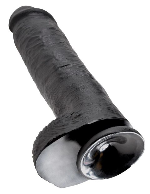 Pipedream King Cock model 28 cm czarny z anatomicznymi detalami Pipedream King Cock model 28 cm czarny z anatomicznymi detalami
