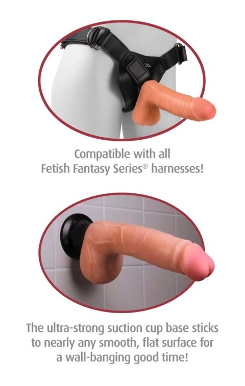 Pipedream Real Feel Deluxe 23 cm - model anatomiczny z powierzchnią Fanta Flesh Pipedream Real Feel Deluxe 23 cm - model anatomiczny z powierzchnią Fanta Flesh