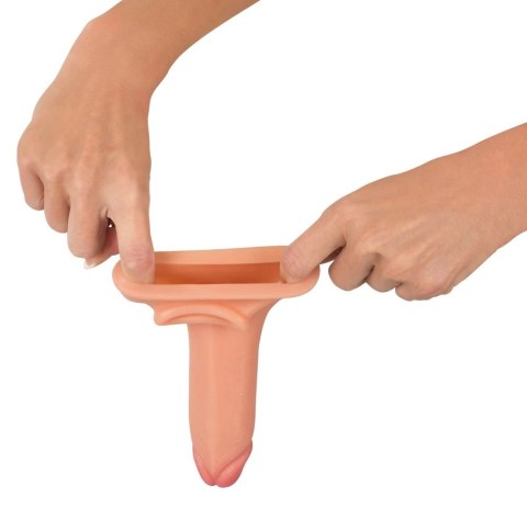 Realistixxx Nakładka Intymna 19cm - Anatomiczna z Miękkiego Silikonu Realistixxx Nakładka Intymna 19cm - Anatomiczna z Miękkiego Silikonu