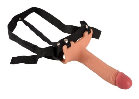 Realistixxx Uprząż Strap-On 19,5 cm z anatomiczną tuleją, regulacja Realistixxx Uprząż Strap-On 19,5 cm z anatomiczną tuleją, regulacja