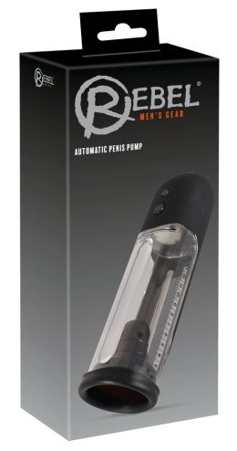 Rebel Automatyczna Pompa Treningowa z Przezroczystym Cylindrem 24 cm