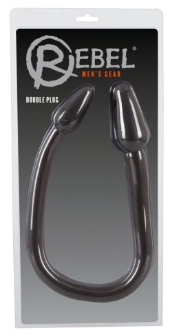 Rebel DoubleFlex czarny - elastyczny model podwojny 76,5 cm TPE