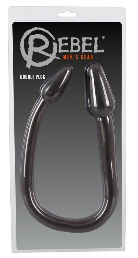 Rebel DoubleFlex czarny - elastyczny model podwojny 76,5 cm TPE Rebel DoubleFlex czarny - elastyczny model podwojny 76,5 cm TPE