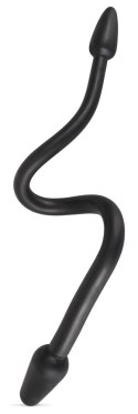Rebel DoubleFlex czarny - elastyczny model podwojny 76,5 cm TPE