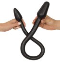 Rebel DoubleFlex czarny - elastyczny model podwojny 76,5 cm TPE