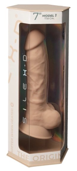 Silexd Model Memory Touch skora jasna 18,8 cm z systemem przyssawki