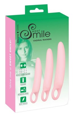 Sweet Smile Zestaw Treningowy 3 Rozmiary do Ćwiczeń Dna Miednicy Rożowy