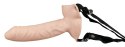 You2Toys Bull Power system z paskiem - model anatomiczny, beżowy, 15 cm