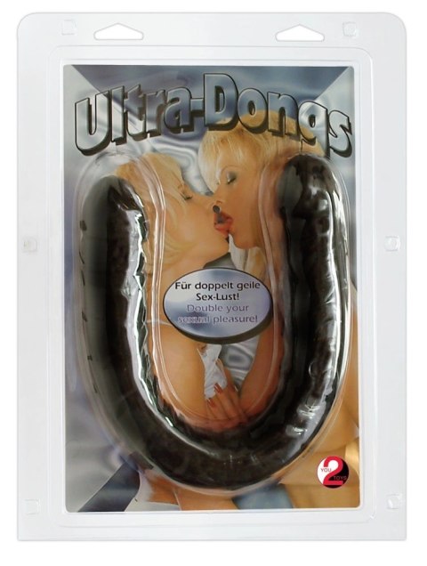 You2Toys Dwustronny model elastyczny TPE 43 cm przezroczysty