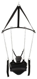 You2Toys Huśtawka Miłosna Swing - Regulowana, Skorzana, Czarna