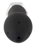 You2Toys Intymny aplikator z funkcją natrysku, silikonowy, czarny 16 cm